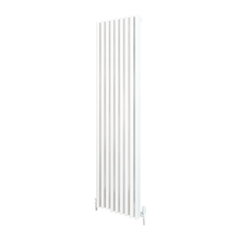 Load image into Gallery viewer, Valerio WHITE Vertical Aluminium High Output Radiator (Various Sizes)