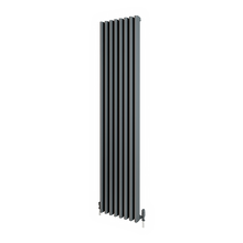 Load image into Gallery viewer, Valerio ANTHRACITE Vertical Aluminium High Output Radiators (Various Sizes)
