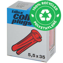 Load image into Gallery viewer, TILLEX Red Plugs (100)