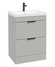 Load image into Gallery viewer, STOCKHOLM Floor Standing 60cm Two Drawer Vanity Unit ( Various Colours & Sizes )