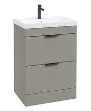 Load image into Gallery viewer, STOCKHOLM Floor Standing 60cm Two Drawer Vanity Unit ( Various Colours & Sizes )