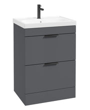 Load image into Gallery viewer, STOCKHOLM Floor Standing 60cm Two Drawer Vanity Unit ( Various Colours & Sizes )