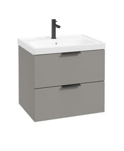 Load image into Gallery viewer, STOCKHOLM Wall Hung 60cm Two Drawer Vanity Unit Matt ( Various Colours & Sizes )