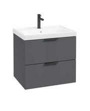 Load image into Gallery viewer, STOCKHOLM Wall Hung 60cm Two Drawer Vanity Unit Matt ( Various Colours & Sizes )