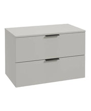 Load image into Gallery viewer, STOCKHOLM Wall Hung 80cm Two Drawer Countertop Vanity Unit ( Various Colours & Sizes )