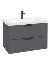 Load image into Gallery viewer, STOCKHOLM Wall Hung 80cm Two Drawer Vanity Unit ( Various Colours & Sizes )