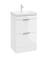 Load image into Gallery viewer, STOCKHOLM Floor Standing 50cm Two Drawer Vanity Unit ( Various Colours & Sizes )