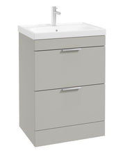 Load image into Gallery viewer, STOCKHOLM Floor Standing 60cm Two Drawer Vanity Unit ( Various Colours & Sizes )