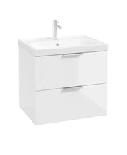 Load image into Gallery viewer, STOCKHOLM Wall Hung 60cm Two Drawer Vanity Unit Matt ( Various Colours & Sizes )