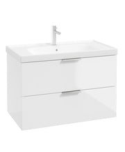 Load image into Gallery viewer, STOCKHOLM Wall Hung 80cm Two Drawer Vanity Unit ( Various Colours & Sizes )