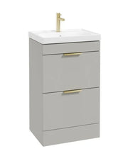 Load image into Gallery viewer, STOCKHOLM Floor Standing 50cm Two Drawer Vanity Unit ( Various Colours & Sizes )