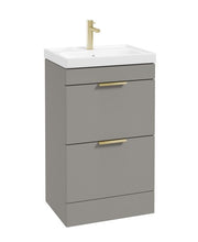 Load image into Gallery viewer, STOCKHOLM Floor Standing 50cm Two Drawer Vanity Unit ( Various Colours & Sizes )