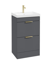 Load image into Gallery viewer, STOCKHOLM Floor Standing 50cm Two Drawer Vanity Unit ( Various Colours & Sizes )