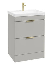 Load image into Gallery viewer, STOCKHOLM Floor Standing 60cm Two Drawer Vanity Unit ( Various Colours & Sizes )