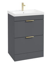 Load image into Gallery viewer, STOCKHOLM Floor Standing 60cm Two Drawer Vanity Unit ( Various Colours & Sizes )