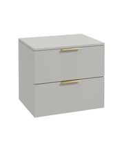 Load image into Gallery viewer, STOCKHOLM Wall Hung 60cm Two Drawer Countertop Vanity Unit (Various Colours & Sizes )