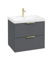Load image into Gallery viewer, STOCKHOLM Wall Hung 60cm Two Drawer Vanity Unit Matt ( Various Colours & Sizes )