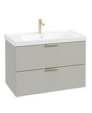 Load image into Gallery viewer, STOCKHOLM Wall Hung 80cm Two Drawer Vanity Unit ( Various Colours & Sizes )
