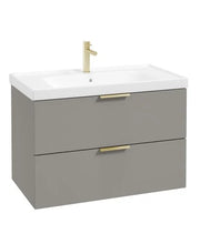 Load image into Gallery viewer, STOCKHOLM Wall Hung 80cm Two Drawer Vanity Unit ( Various Colours & Sizes )