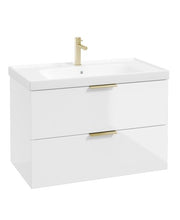 Load image into Gallery viewer, STOCKHOLM Wall Hung 80cm Two Drawer Vanity Unit ( Various Colours & Sizes )
