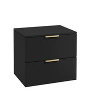 Load image into Gallery viewer, STOCKHOLM Wall Hung 60cm Two Drawer Countertop Vanity Unit (Various Colours & Sizes )