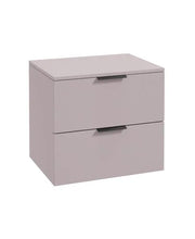Load image into Gallery viewer, STOCKHOLM Wall Hung 60cm Two Drawer Countertop Vanity Unit (Various Colours & Sizes )