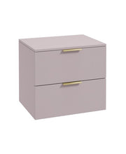 Load image into Gallery viewer, STOCKHOLM Wall Hung 60cm Two Drawer Countertop Vanity Unit (Various Colours & Sizes )