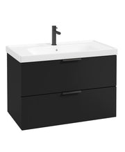 Load image into Gallery viewer, STOCKHOLM Wall Hung 80cm Two Drawer Vanity Unit ( Various Colours & Sizes )