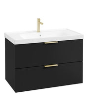Load image into Gallery viewer, STOCKHOLM Wall Hung 80cm Two Drawer Vanity Unit ( Various Colours & Sizes )