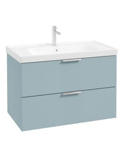 Load image into Gallery viewer, STOCKHOLM Wall Hung 80cm Two Drawer Vanity Unit ( Various Colours & Sizes )