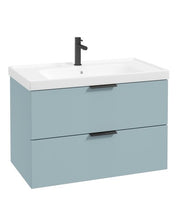 Load image into Gallery viewer, STOCKHOLM Wall Hung 80cm Two Drawer Vanity Unit ( Various Colours & Sizes )