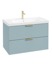 Load image into Gallery viewer, STOCKHOLM Wall Hung 80cm Two Drawer Vanity Unit ( Various Colours & Sizes )