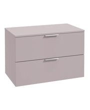 Load image into Gallery viewer, STOCKHOLM Wall Hung 80cm Two Drawer Countertop Vanity Unit ( Various Colours & Sizes )