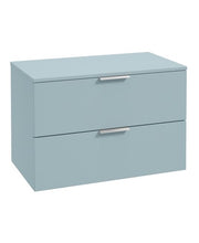 Load image into Gallery viewer, STOCKHOLM Wall Hung 80cm Two Drawer Countertop Vanity Unit ( Various Colours & Sizes )