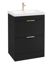 Load image into Gallery viewer, STOCKHOLM Floor Standing 60cm Two Drawer Vanity Unit ( Various Colours & Sizes )