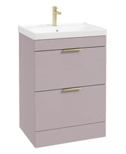 Load image into Gallery viewer, STOCKHOLM Floor Standing 60cm Two Drawer Vanity Unit ( Various Colours & Sizes )