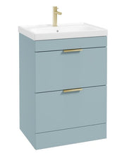 Load image into Gallery viewer, STOCKHOLM Floor Standing 60cm Two Drawer Vanity Unit ( Various Colours & Sizes )