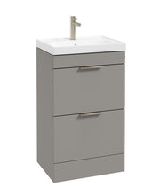 Load image into Gallery viewer, STOCKHOLM Floor Standing 50cm Two Drawer Vanity Unit ( Various Colours & Sizes )