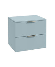 Load image into Gallery viewer, STOCKHOLM Wall Hung 60cm Two Drawer Countertop Vanity Unit (Various Colours & Sizes )
