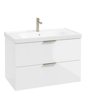 Load image into Gallery viewer, STOCKHOLM Wall Hung 80cm Two Drawer Vanity Unit ( Various Colours & Sizes )