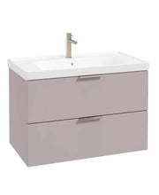 Load image into Gallery viewer, STOCKHOLM Wall Hung 80cm Two Drawer Vanity Unit ( Various Colours & Sizes )