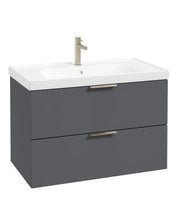 Load image into Gallery viewer, STOCKHOLM Wall Hung 80cm Two Drawer Vanity Unit ( Various Colours & Sizes )