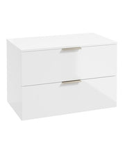 Load image into Gallery viewer, STOCKHOLM Wall Hung 80cm Two Drawer Countertop Vanity Unit ( Various Colours & Sizes )