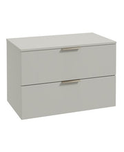 Load image into Gallery viewer, STOCKHOLM Wall Hung 80cm Two Drawer Countertop Vanity Unit ( Various Colours & Sizes )