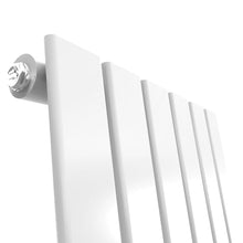 Load image into Gallery viewer, Affinity WHITE Vertical Steel Flat Panel Single Radiators (Various Sizes)