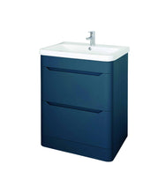 Load image into Gallery viewer, Eve 600mm Floor Standing Unit & Basin Navy