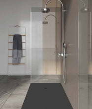 Load image into Gallery viewer, Slate Shower Tray Rectangular 1000 x 800 - Anthracite