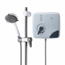 Load image into Gallery viewer, Triton OMNICARE Pumped Electric Shower (White) 8.5kkw