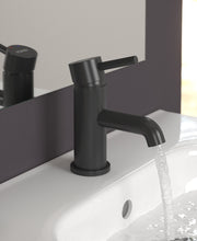 Load image into Gallery viewer, Harrow Black Cloakroom Basin Mixer (Available in Chrome)