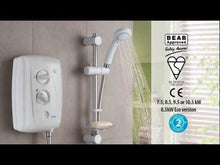 Load and play video in Gallery viewer, Triton T80Z Fast Fit Mains Fed Electric Shower 9.0kw 230v